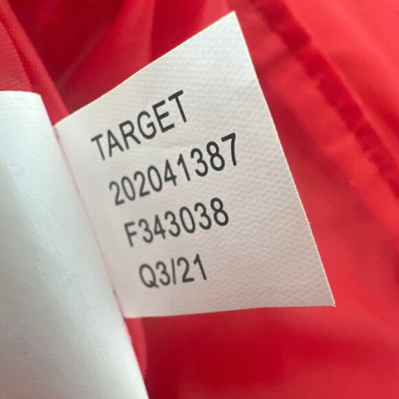 Red target purse Christmas holiday bag - Picture 3 of 5